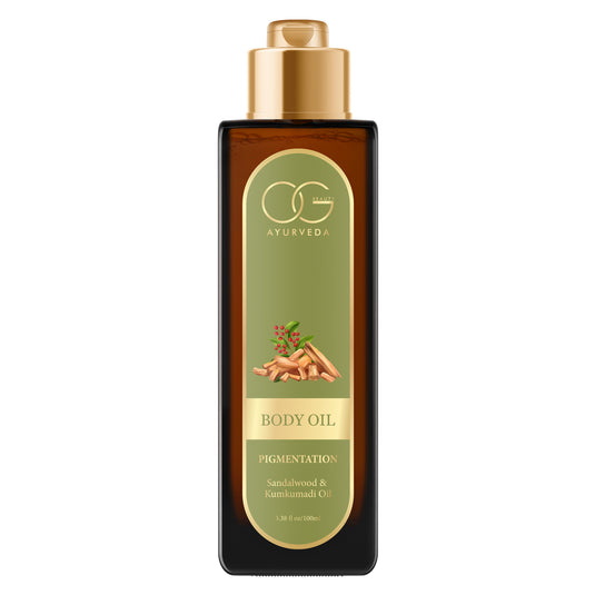 OG Beauty Ayurveda Pigmentation Sandalwood & Kumkumadi Body Oil