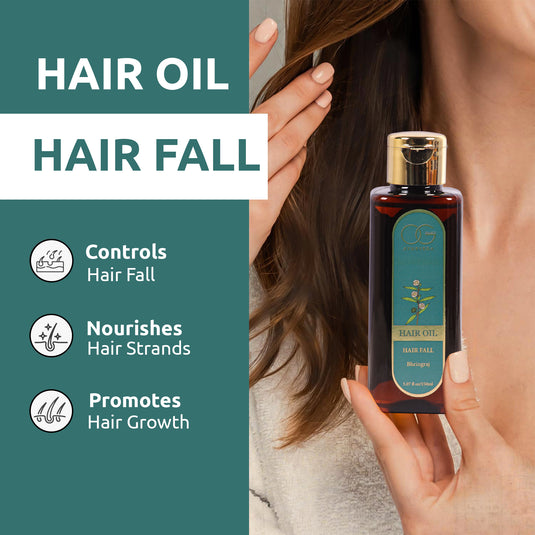 OG BEAUTY Ayurveda Hair Fall Control Hair Oil 150 ML - Natural Ayurvedic Solution for Stronger, Healthier Hair