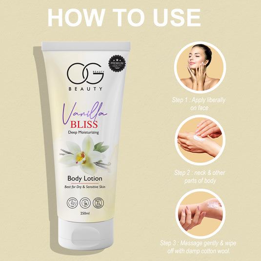 OG BEAUTY Vanilla Bliss Body lotion 250 ML