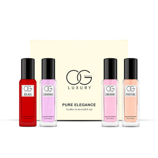 OG BEAUTY Luxury Fragrances Gift Set Pack of 4, 20ml Each