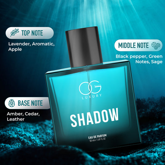 OG BEAUTY Luxury Eau De Parfum Shadow, 50 Ml