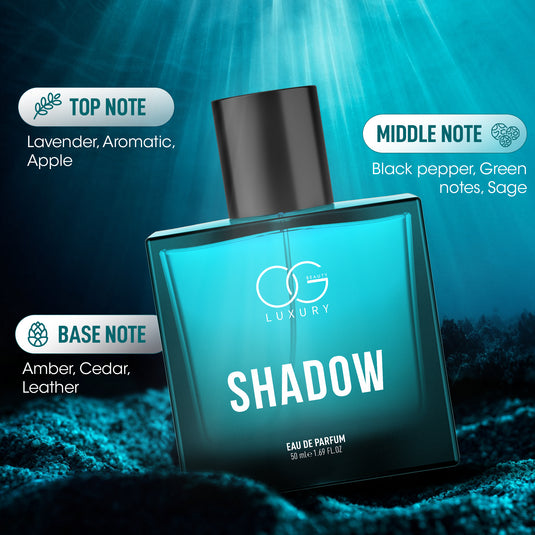 OG BEAUTY Luxury Eau De Parfum Shadow, 50 Ml