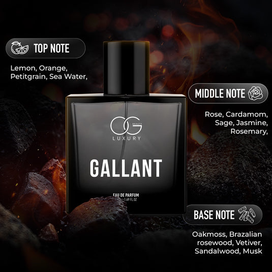 OG BEAUTY Luxury Eau De Parfum Gallant, 50 Ml