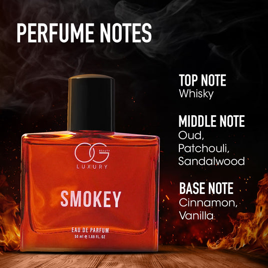 OG BEAUTY Luxury Eau De Parfum Smokey, 50 Ml