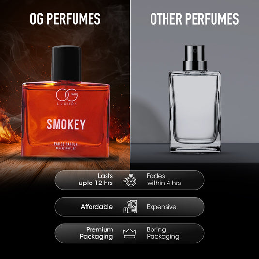 OG BEAUTY Luxury Eau De Parfum Smokey, 50 Ml