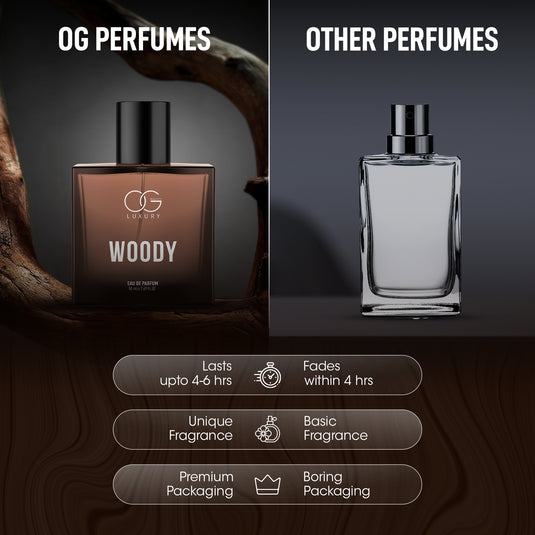 OG BEAUTY Luxury Eau De Parfum Woody, 50 Ml