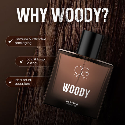 OG BEAUTY Luxury Eau De Parfum Woody, 50 Ml