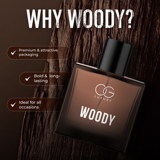 OG BEAUTY Luxury Eau De Parfum Woody, 50 Ml