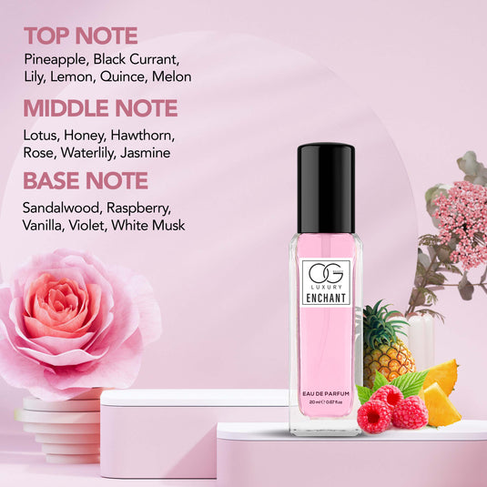 OG BEAUTY Luxury Twilight Bliss Perfume Pack of 3, 20ml Each for Women