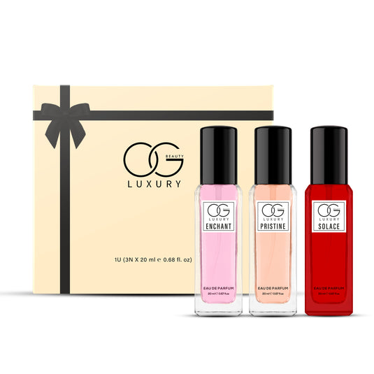 OG BEAUTY Luxury Twilight Bliss Perfume Pack of 3, 20ml Each for Women