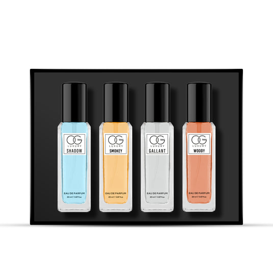 OG BEAUTY Luxury Fragrances Gift Set Pack of 4, 20ml Each