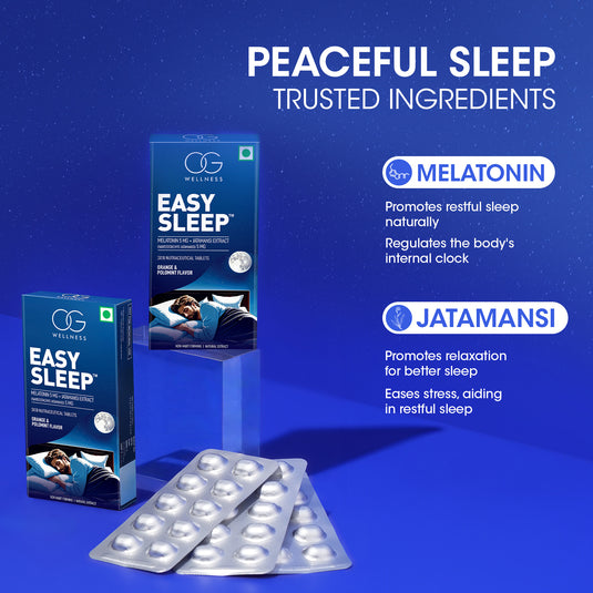 OG WELLNESS Easy Sleep Chewing Mints - 30 Units