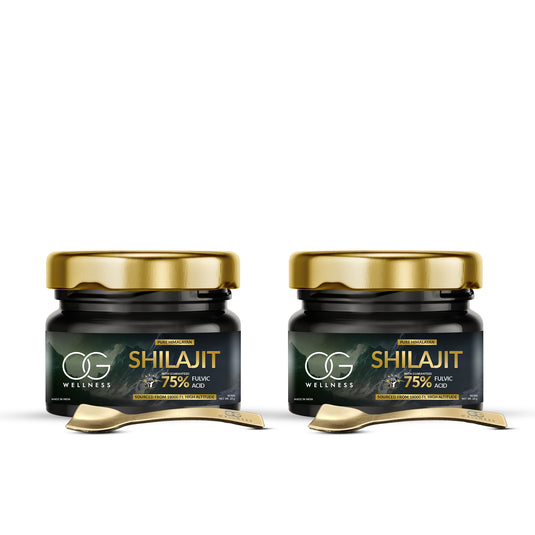 OG Wellness Pure Himalayan Shilajit | Guaranteed 75% Fulvic Acid - 20G