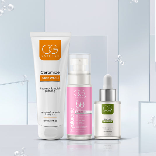 OG BEAUTY Science 360 Degree Skincare Protection Trio